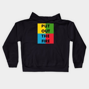 Put Out The Fire (Queen) (w/background) Kids Hoodie